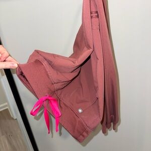 Figs Women’s Mauve High Waisted Zamora Joggers